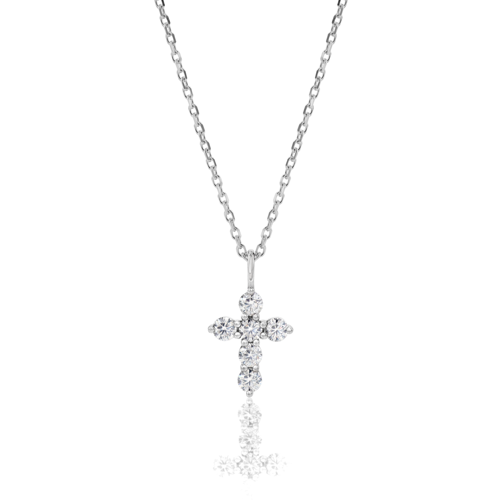 Mini Cross in Sterling Silver