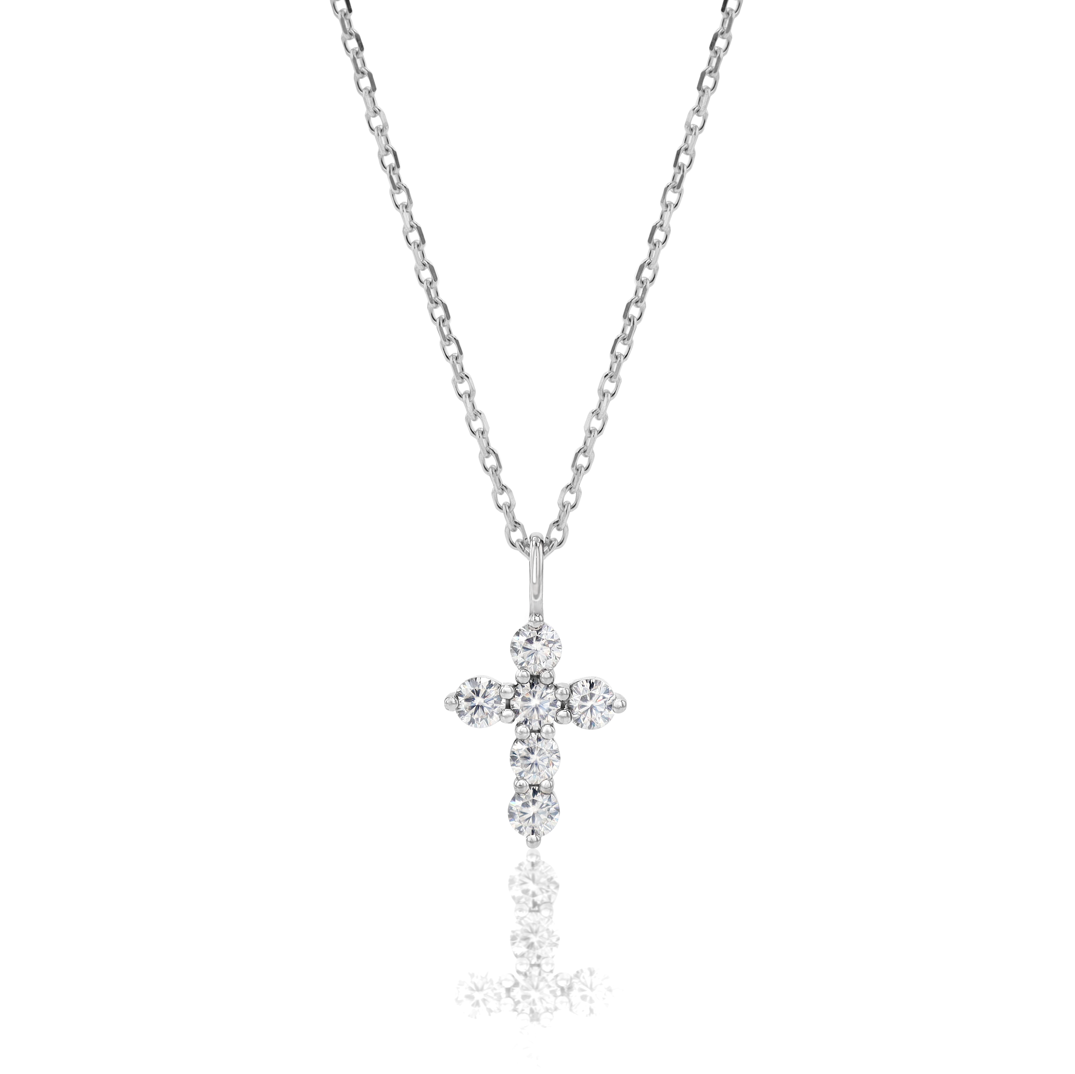 Mini Cross in Sterling Silver