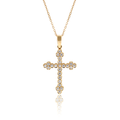 Trefoil Cross in 14kt Gold