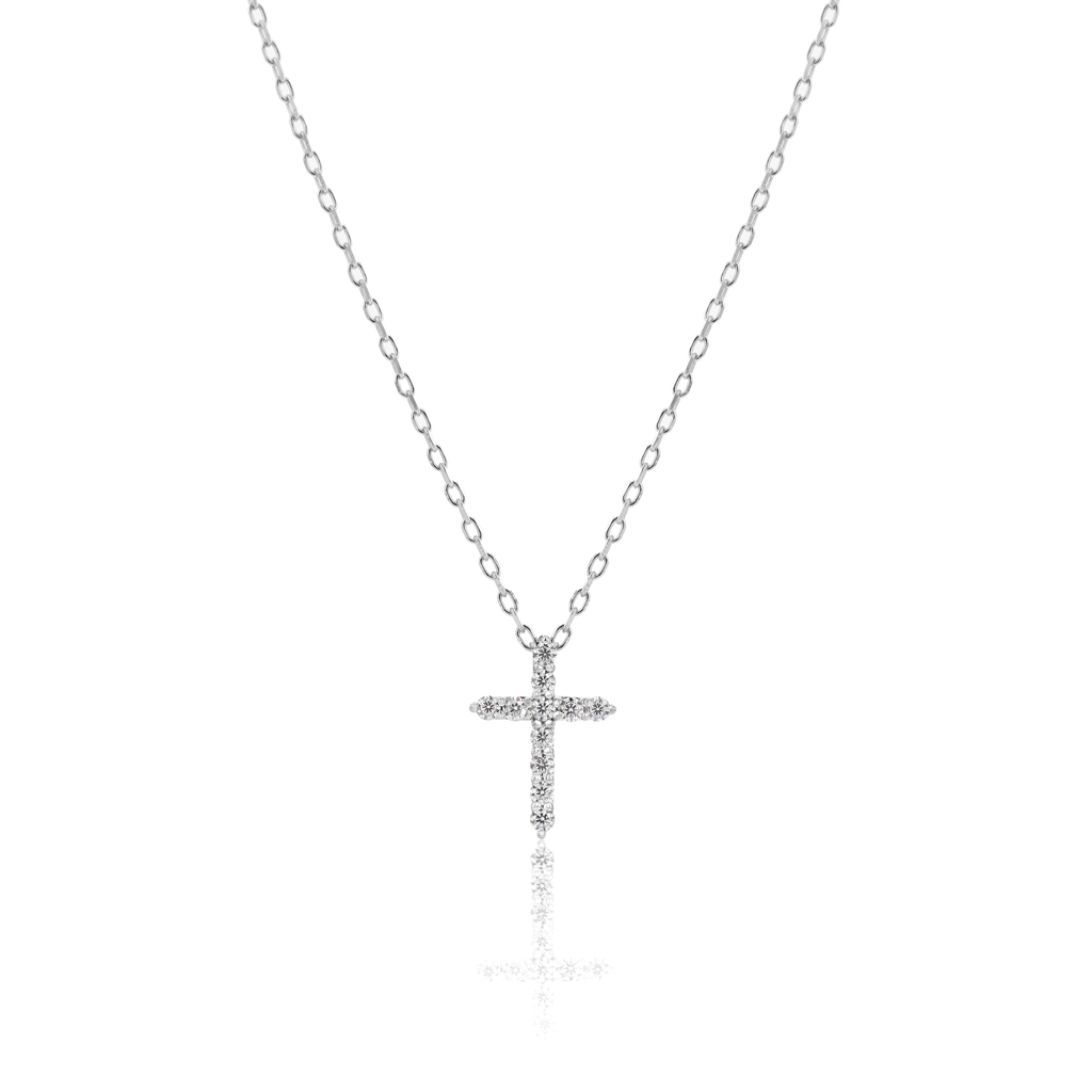 Micro Cross in Sterling Silver