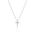 Micro Cross in Sterling Silver