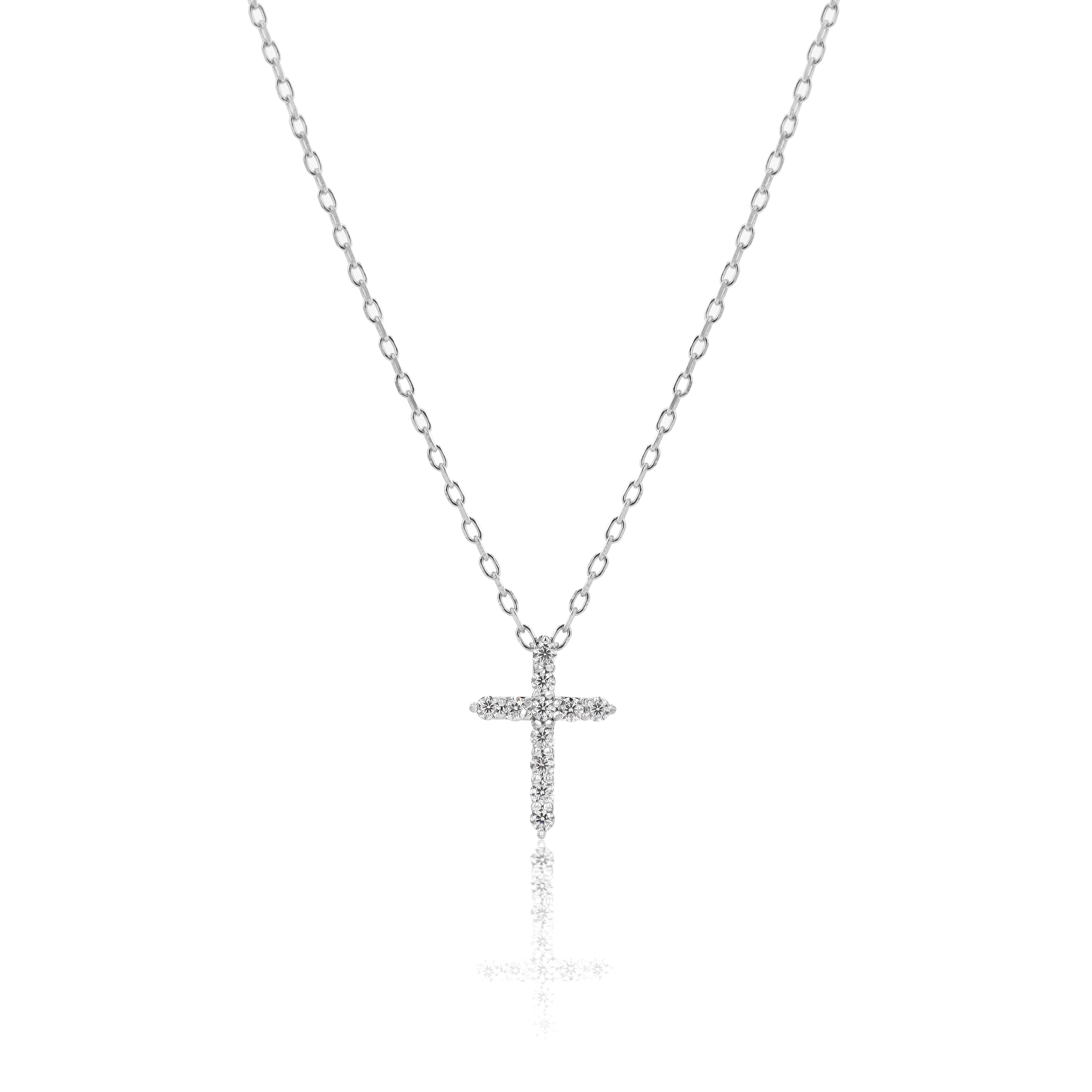 Micro Cross in Sterling Silver