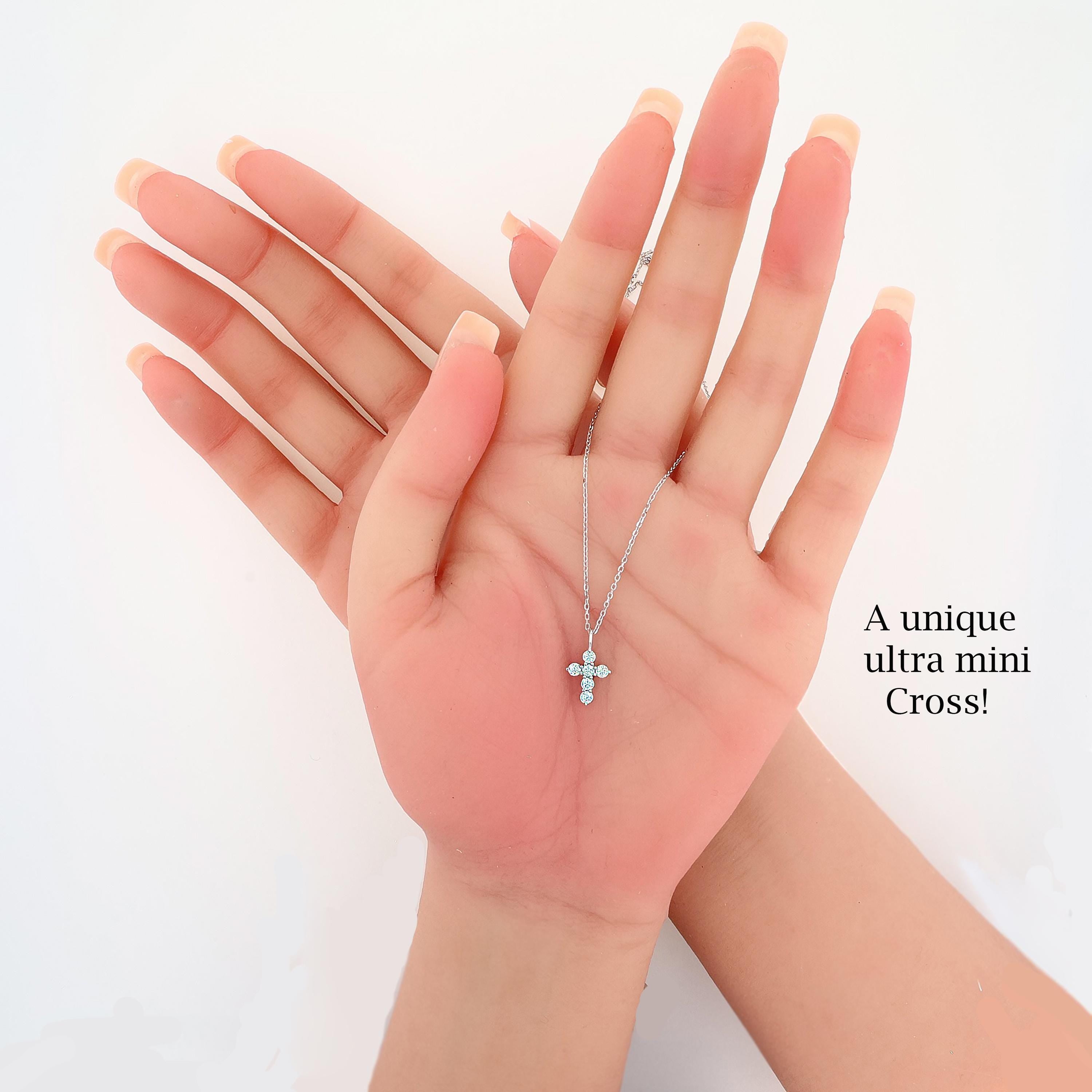 Mini Cross in Sterling Silver