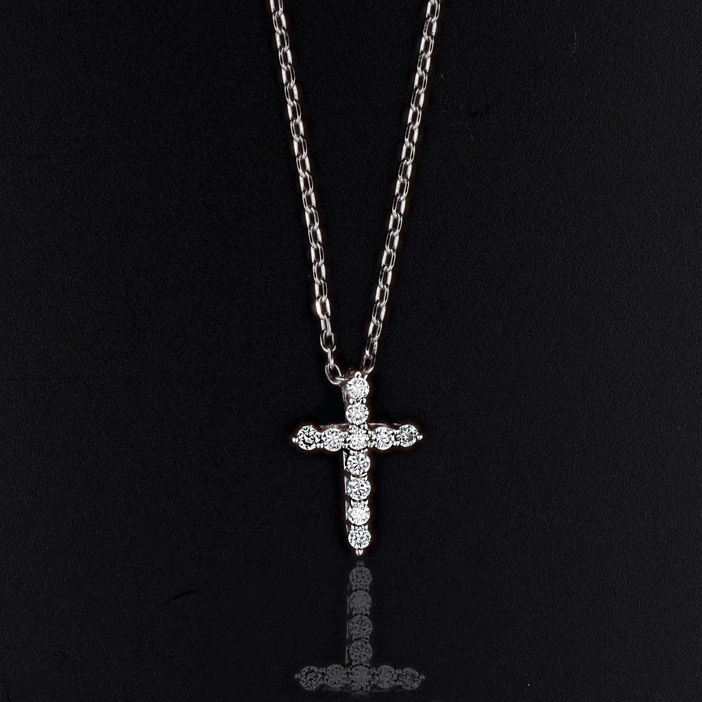 Micro Cross in Sterling Silver