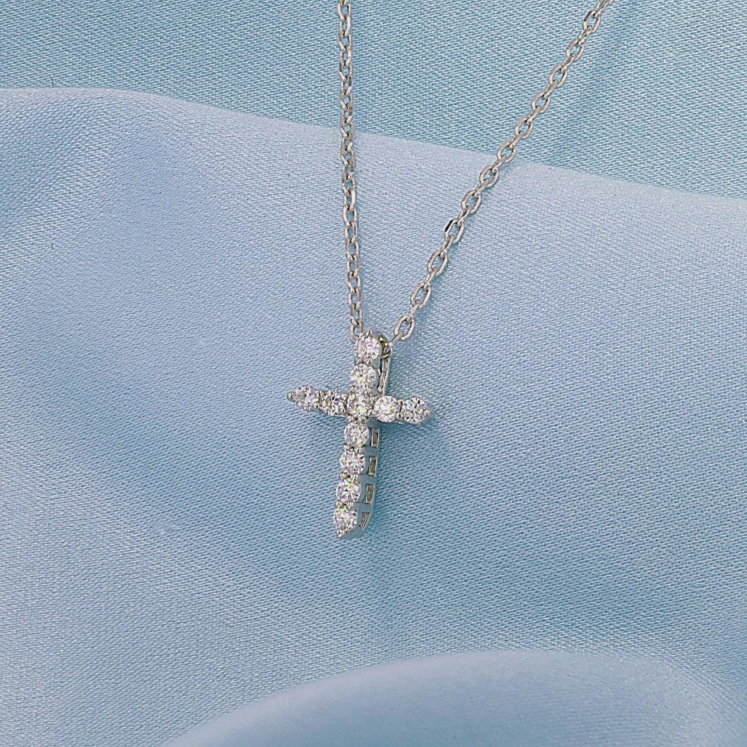 Micro Cross in Sterling Silver
